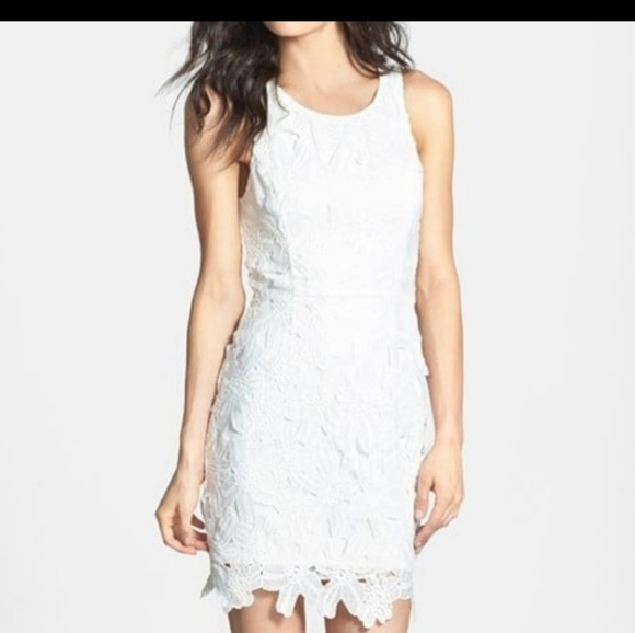 nordstrom long white dress